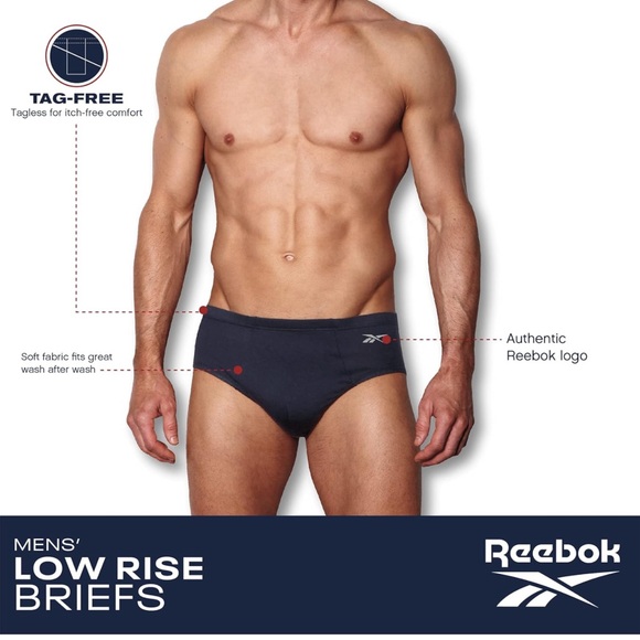 Reebok Low-rise Briefs - Picture 1 of 6